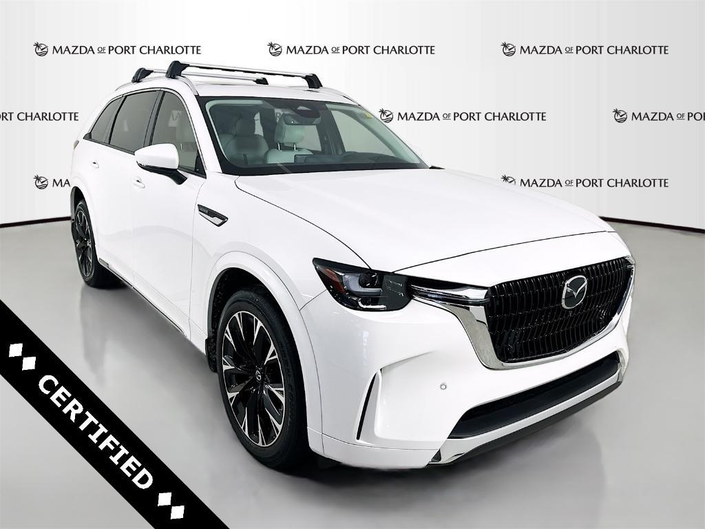 used 2025 Mazda CX-90 car, priced at $45,388