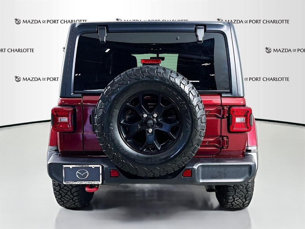 used 2021 Jeep Wrangler Unlimited car, priced at $34,196
