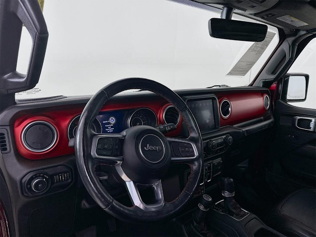 used 2021 Jeep Wrangler Unlimited car, priced at $34,196