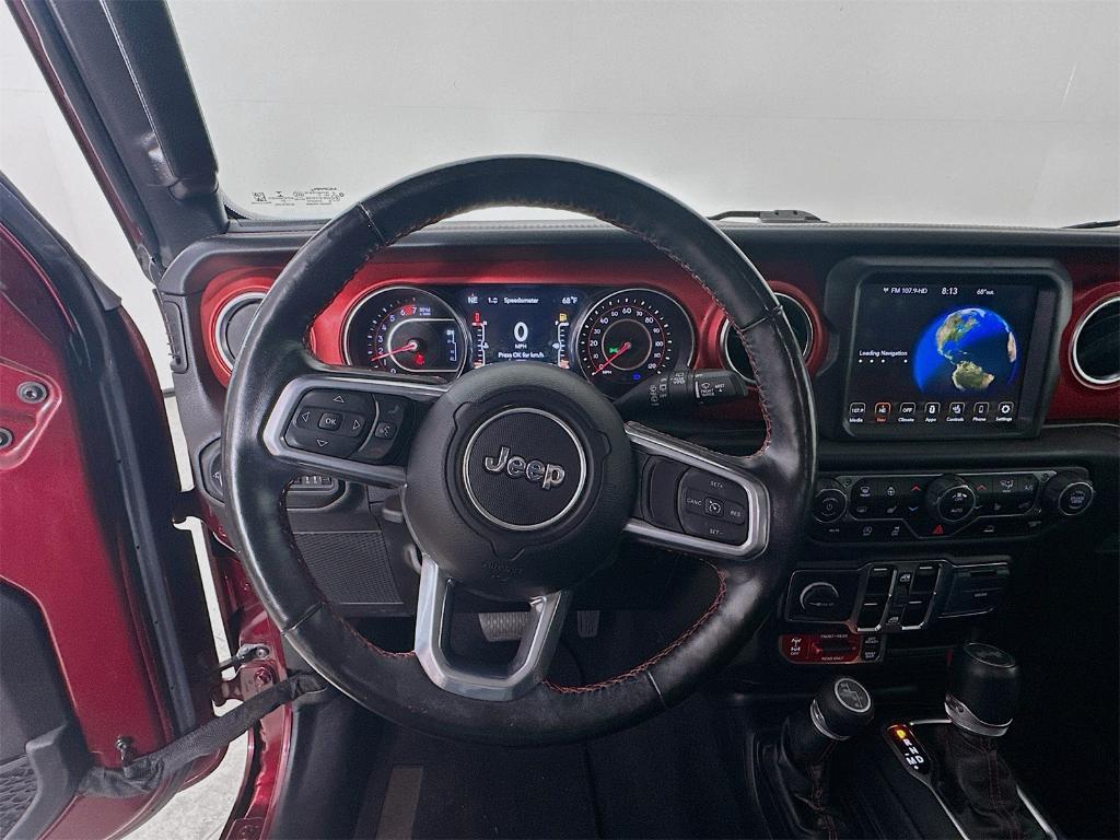 used 2021 Jeep Wrangler Unlimited car, priced at $34,196