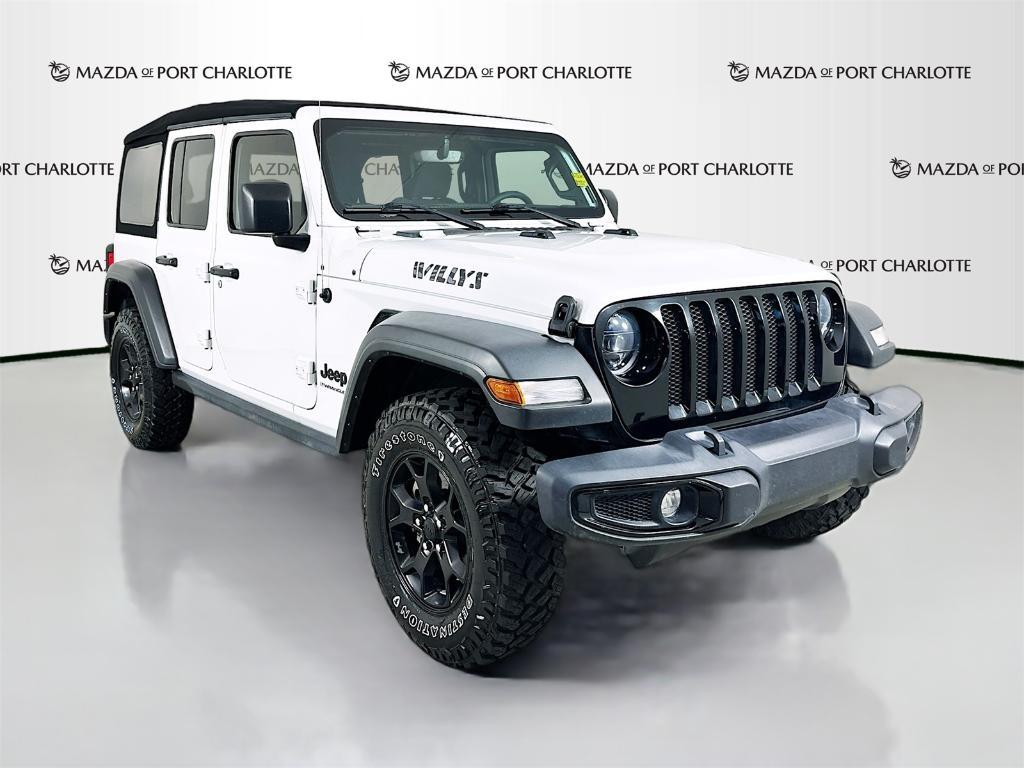 used 2023 Jeep Wrangler car, priced at $29,890