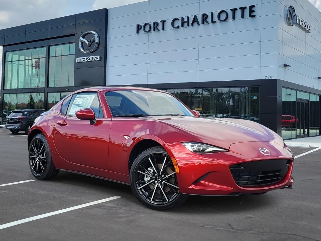 new 2024 Mazda MX-5 Miata RF car, priced at $38,792