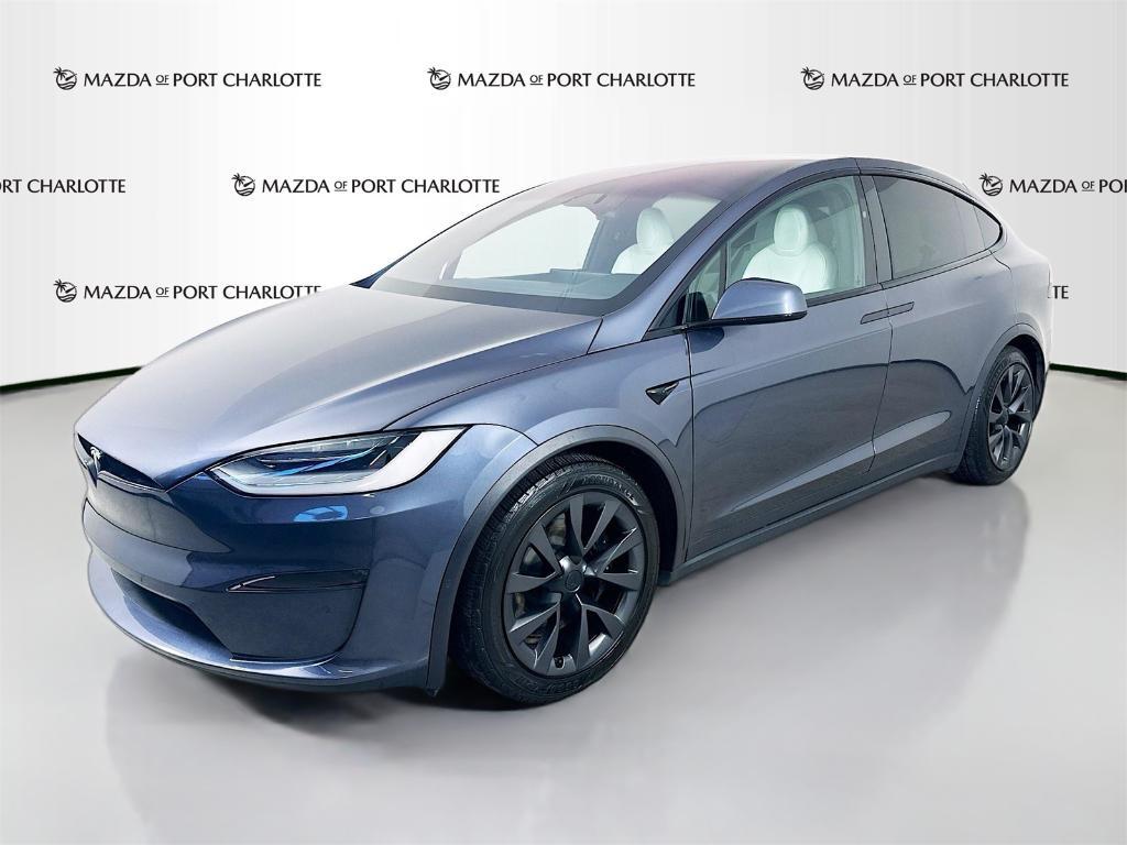 used 2022 Tesla Model X car, priced at $58,562