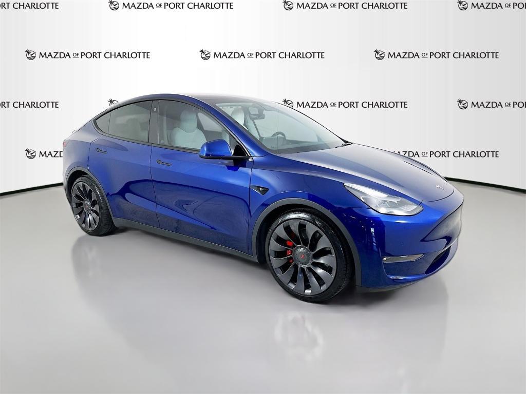 used 2021 Tesla Model Y car, priced at $25,989