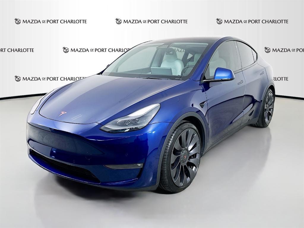 used 2021 Tesla Model Y car, priced at $25,989
