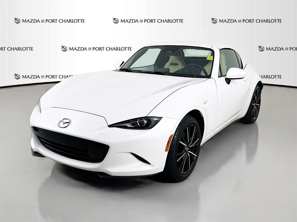 used 2025 Mazda MX-5 Miata RF car, priced at $34,588