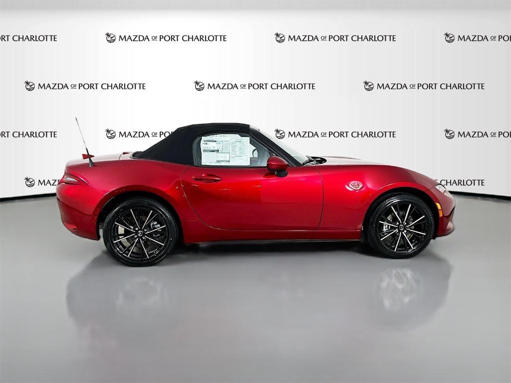 new 2025 Mazda MX-5 Miata car, priced at $37,090