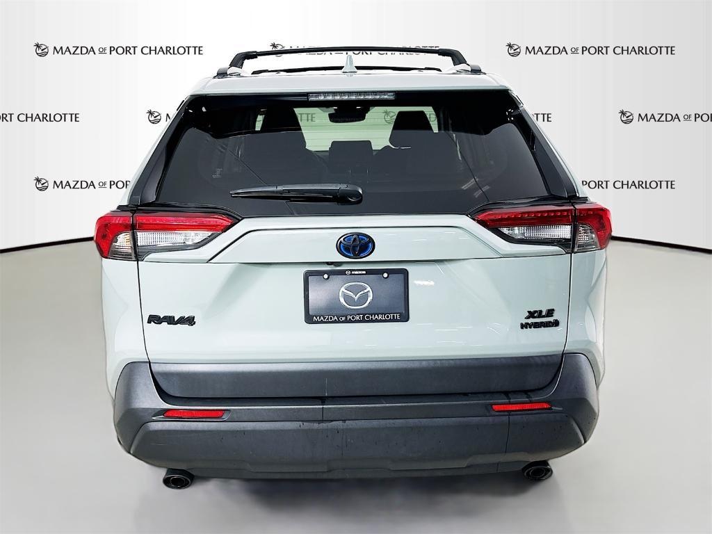 used 2022 Toyota RAV4 Hybrid car, priced at $27,053