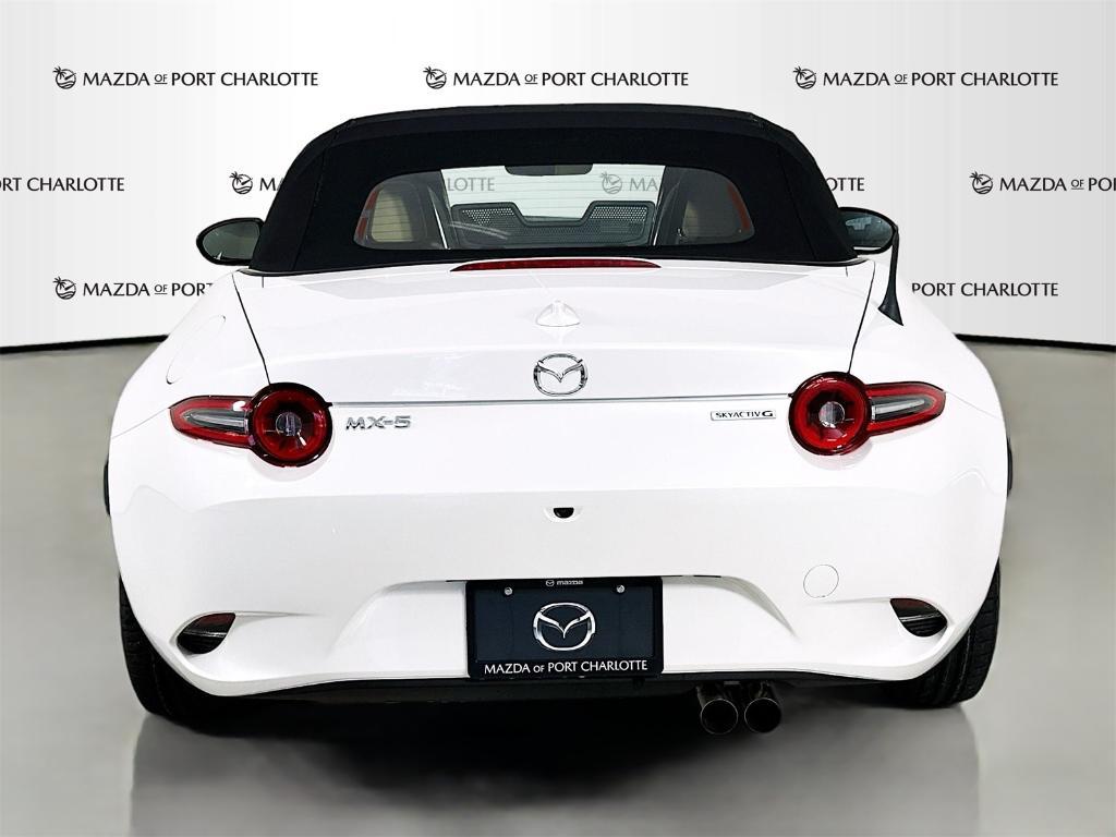 new 2025 Mazda MX-5 Miata car, priced at $38,105