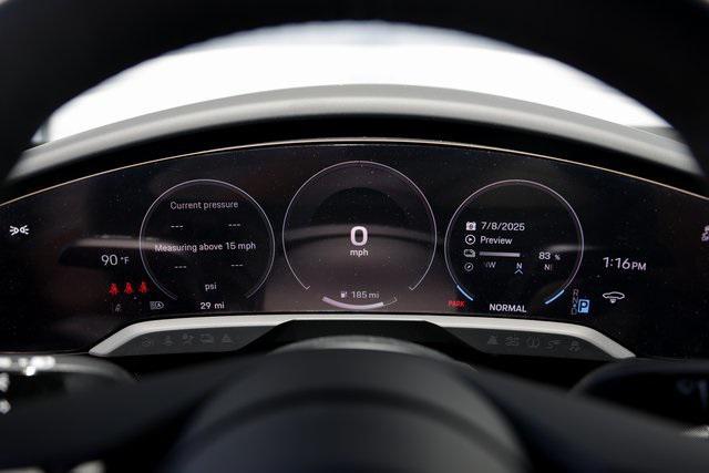 new 2025 Porsche Taycan car, priced at $136,545