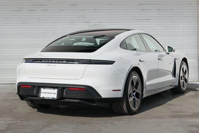 new 2025 Porsche Taycan car, priced at $128,065