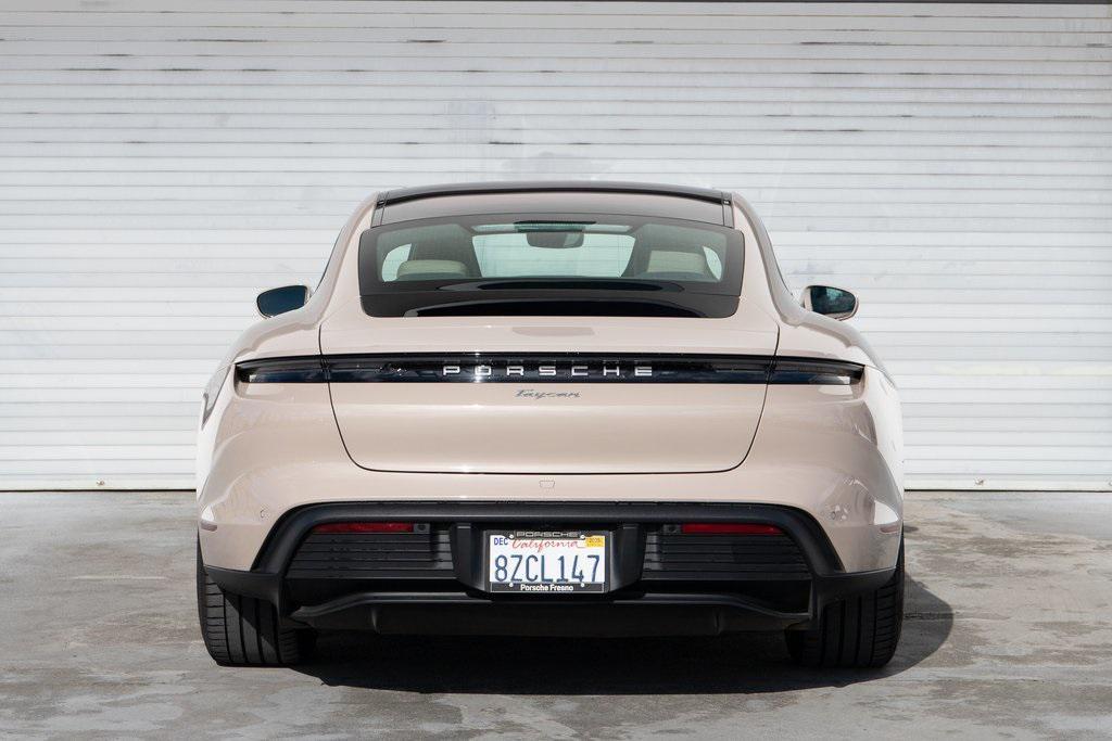 used 2022 Porsche Taycan car, priced at $58,215