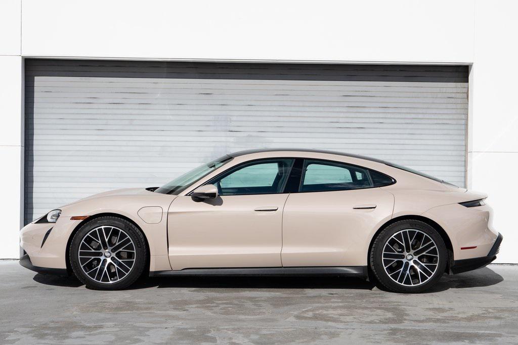 used 2022 Porsche Taycan car, priced at $58,215