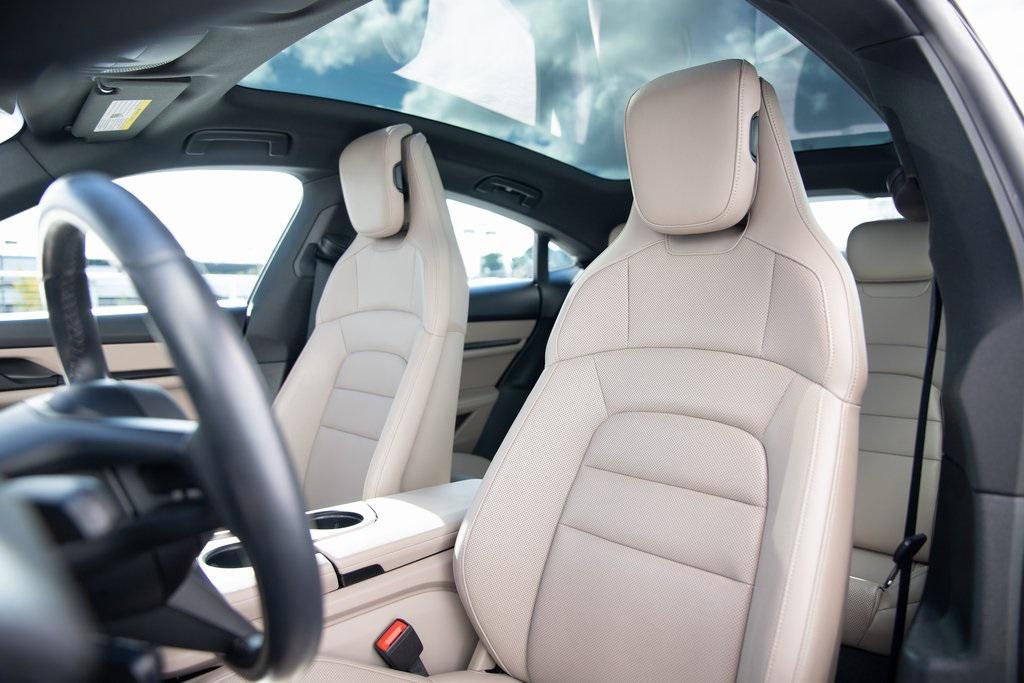used 2022 Porsche Taycan car, priced at $58,215