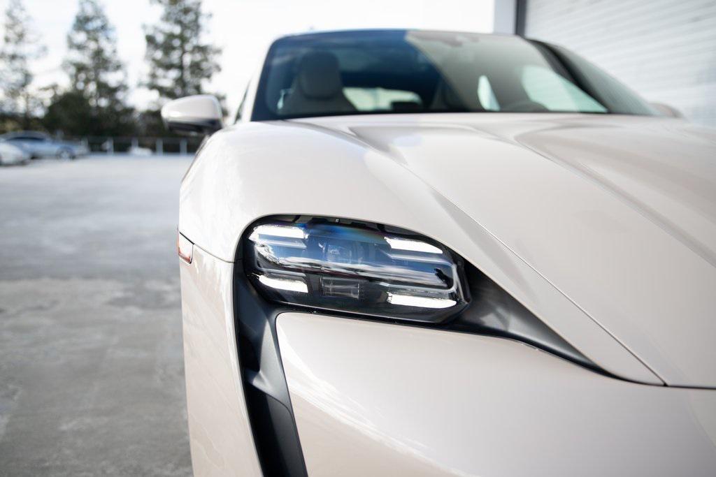 used 2022 Porsche Taycan car, priced at $58,215