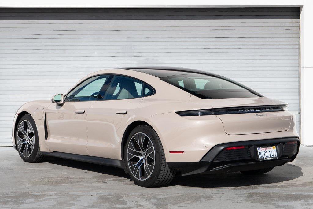 used 2022 Porsche Taycan car, priced at $58,215