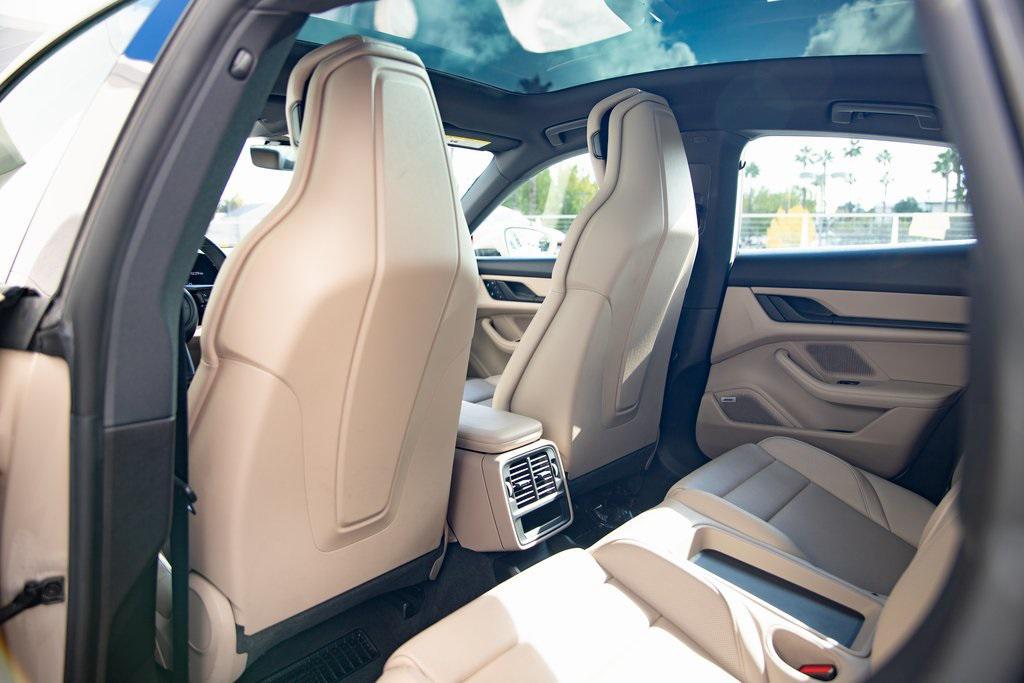 used 2022 Porsche Taycan car, priced at $58,215