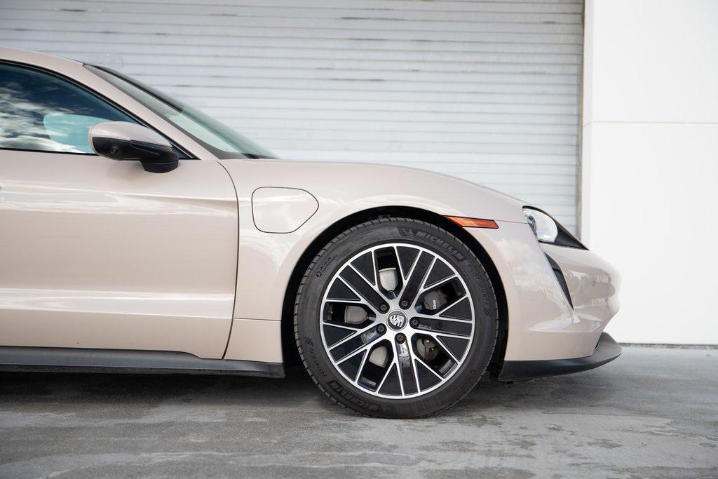 used 2022 Porsche Taycan car, priced at $58,215