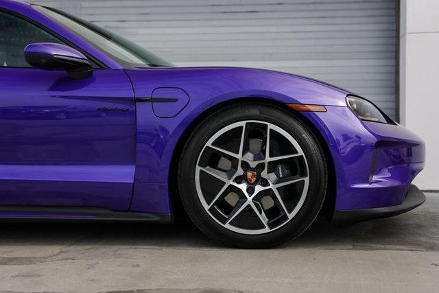 new 2025 Porsche Taycan car, priced at $128,285