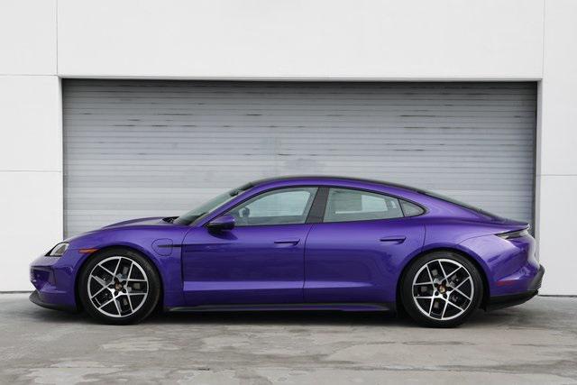 new 2025 Porsche Taycan car, priced at $128,285