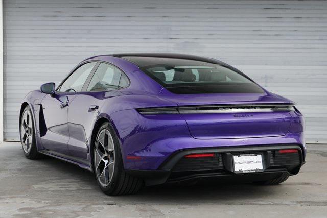 new 2025 Porsche Taycan car, priced at $128,285