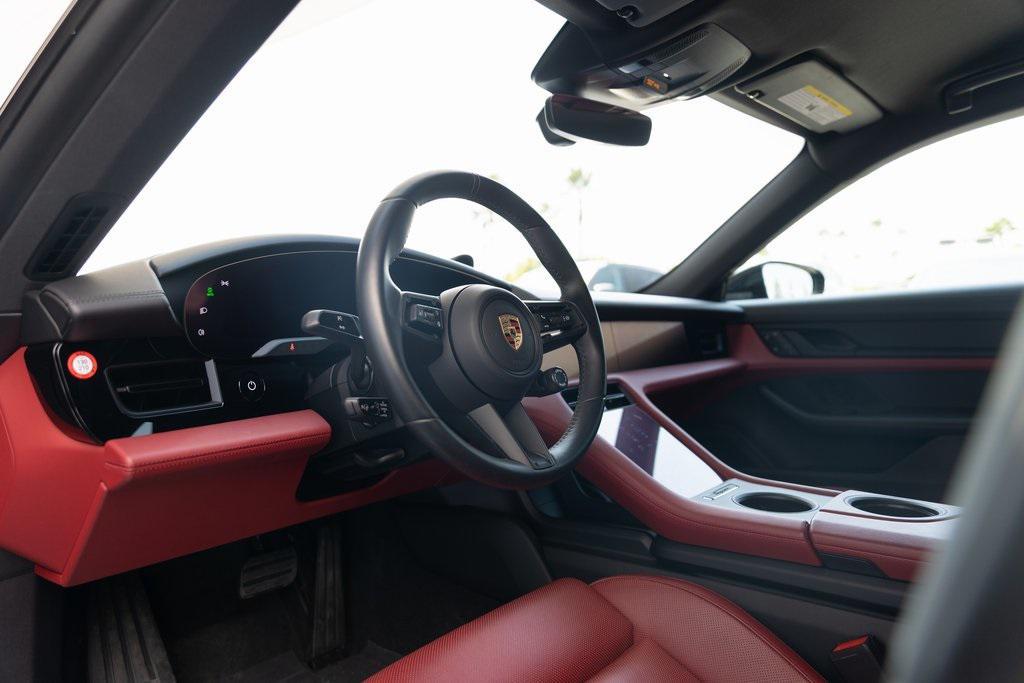 used 2024 Porsche Taycan car, priced at $98,012