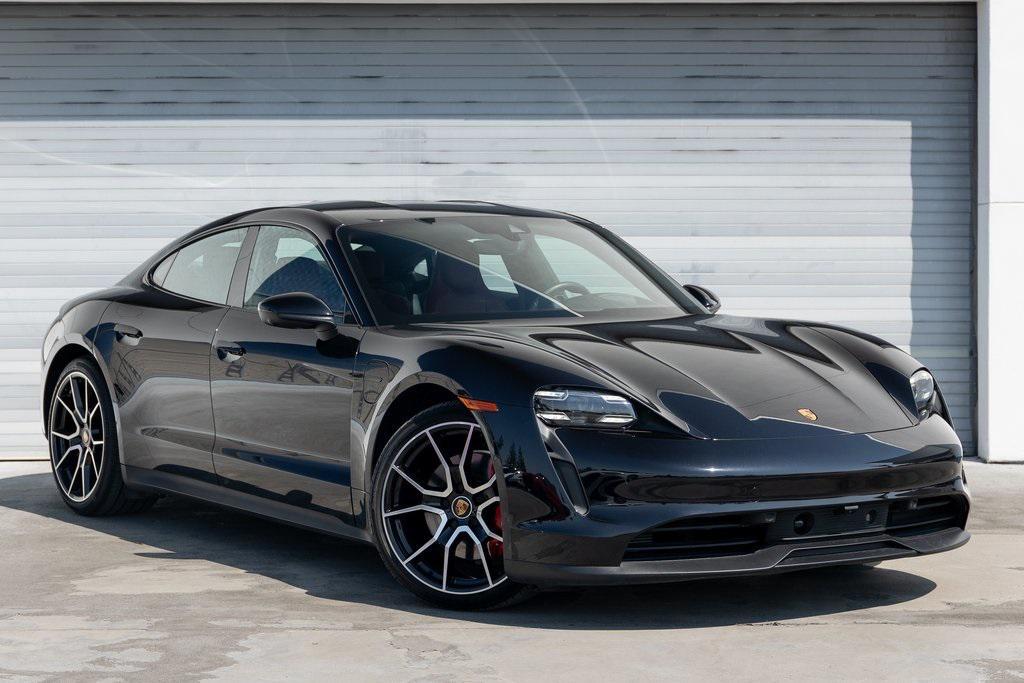 used 2024 Porsche Taycan car, priced at $98,012