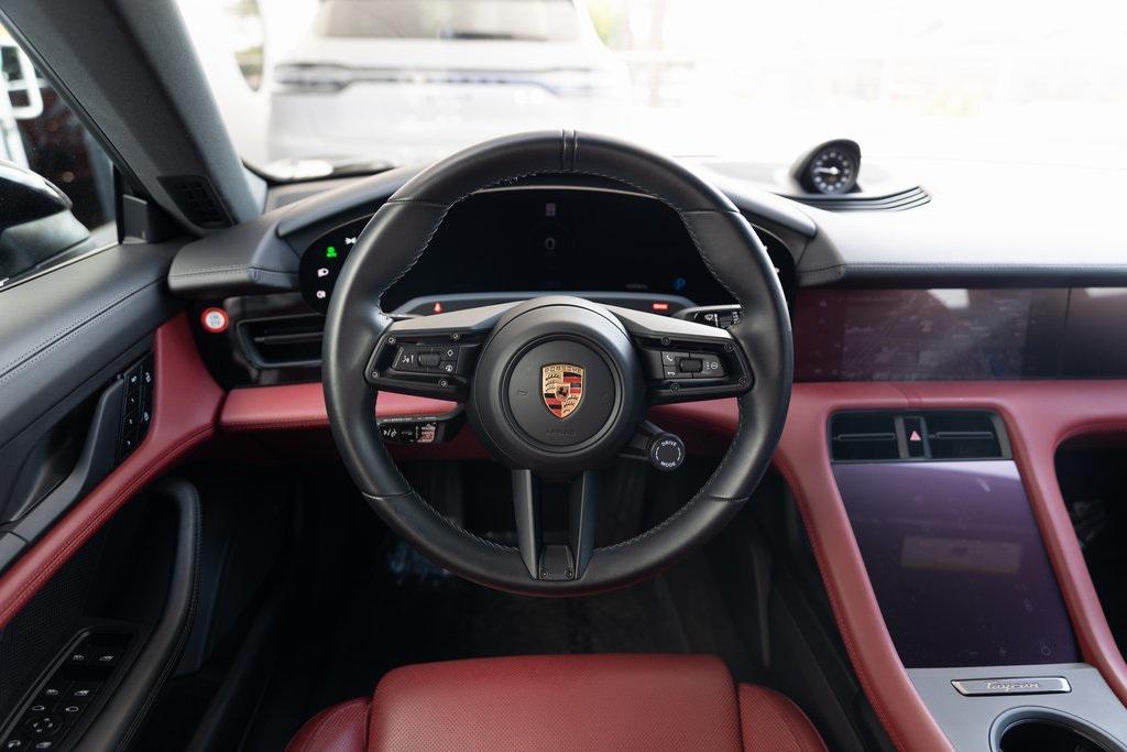 used 2024 Porsche Taycan car, priced at $98,012