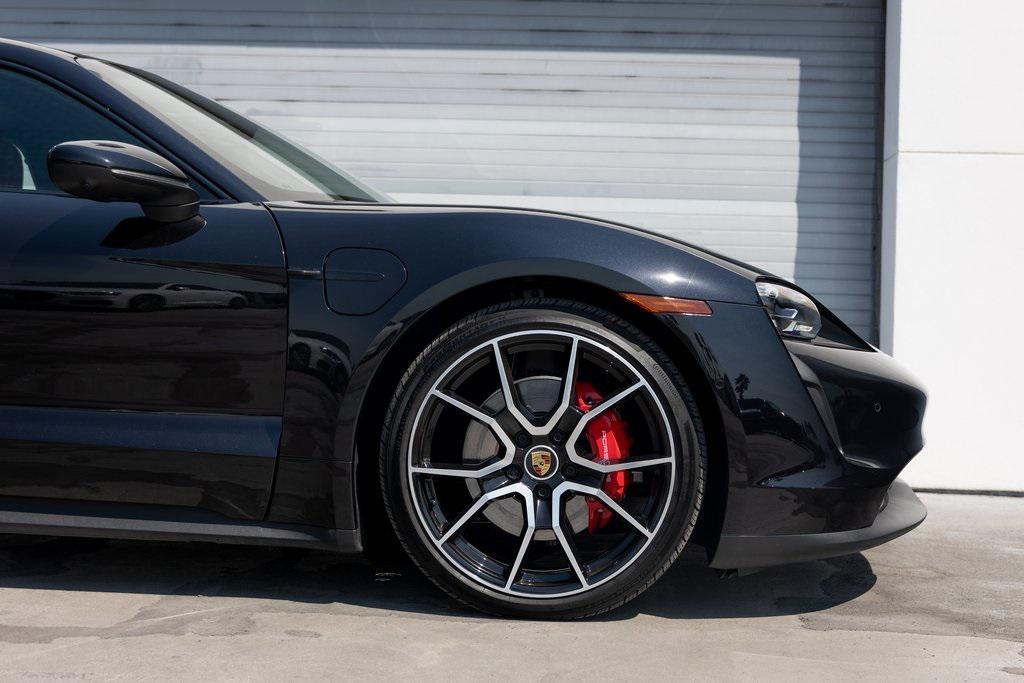 used 2024 Porsche Taycan car, priced at $98,012