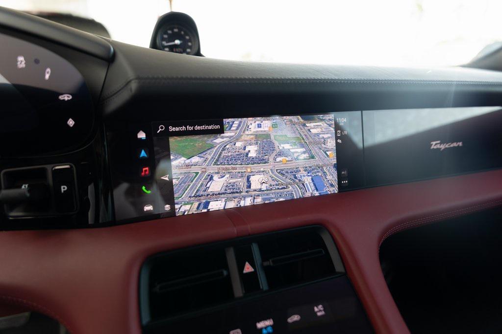 used 2024 Porsche Taycan car, priced at $98,012