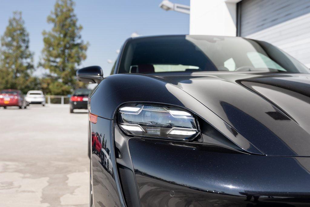 used 2024 Porsche Taycan car, priced at $98,012