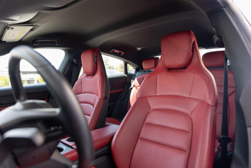 used 2024 Porsche Taycan car, priced at $98,012