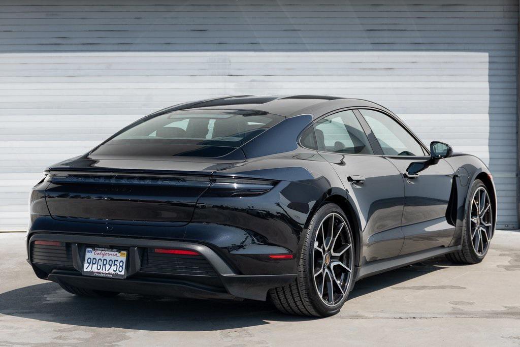 used 2024 Porsche Taycan car, priced at $98,012