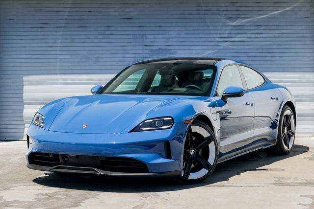 new 2025 Porsche Taycan car, priced at $129,425