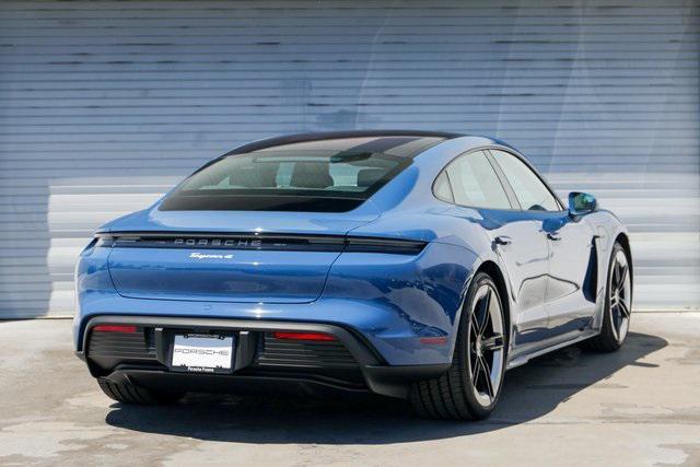 new 2025 Porsche Taycan car, priced at $129,425
