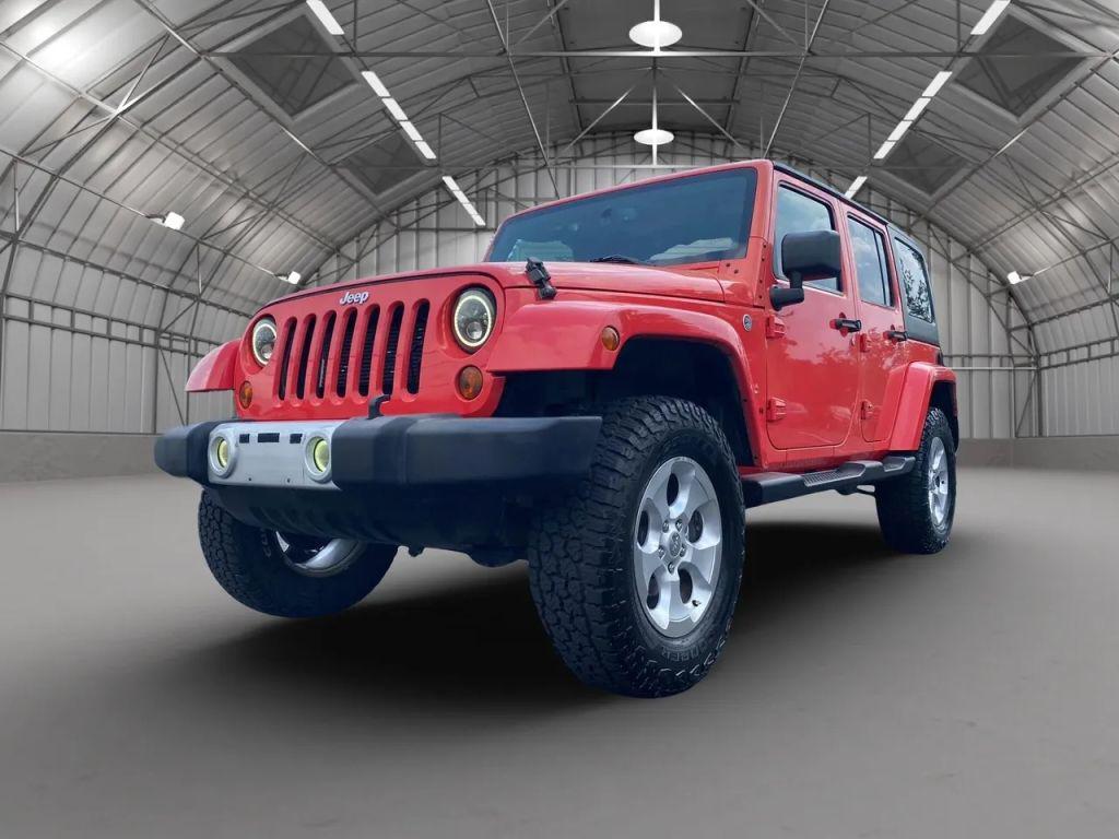 used 2013 Jeep Wrangler Unlimited car, priced at $14,500