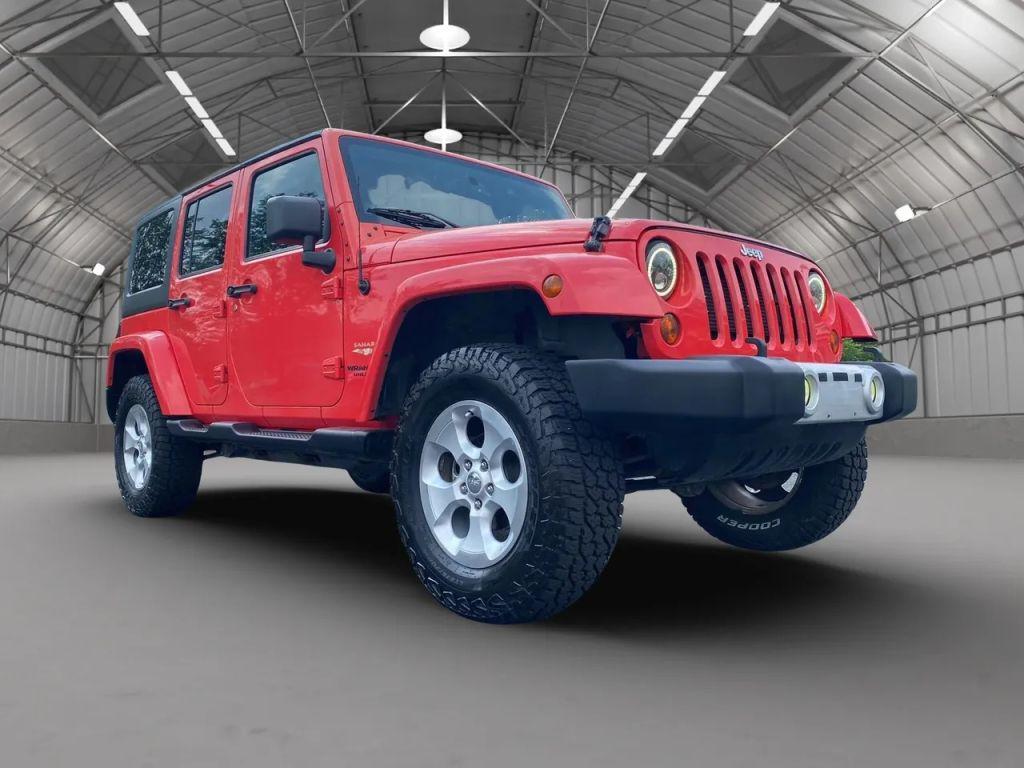 used 2013 Jeep Wrangler Unlimited car, priced at $14,500