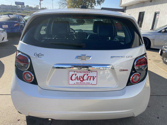 used 2015 Chevrolet Sonic car, priced at $9,995