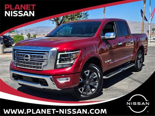 used 2024 Nissan Titan car, priced at $49,987