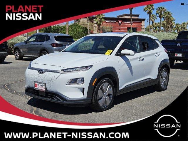 used 2021 Hyundai Kona EV car, priced at $18,887