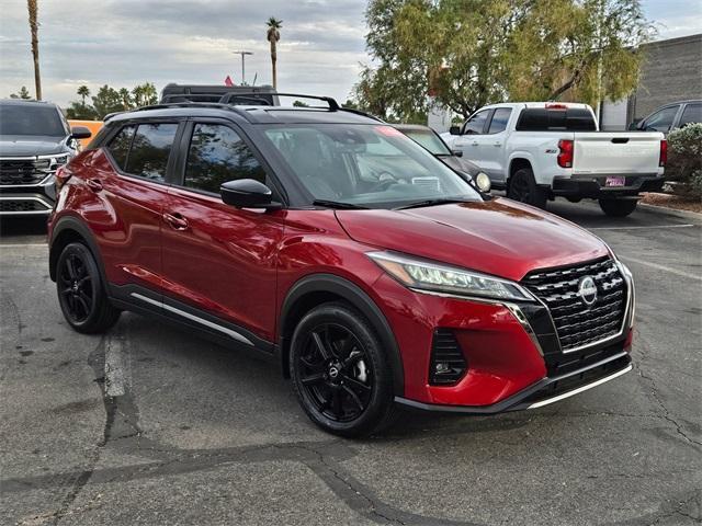 used 2024 Nissan Kicks car, priced at $18,987