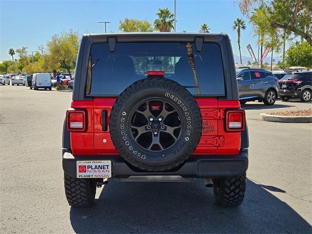 used 2020 Jeep Wrangler Unlimited car, priced at $26,987