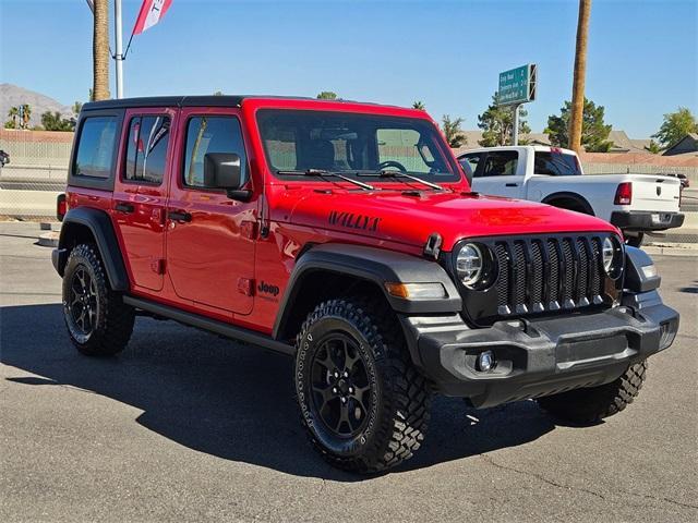 used 2020 Jeep Wrangler Unlimited car, priced at $26,987