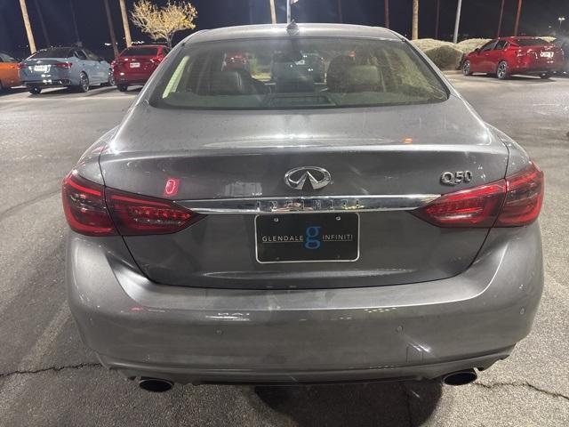 used 2021 INFINITI Q50 car, priced at $27,987