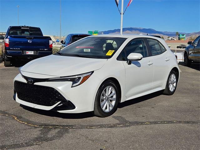 used 2024 Toyota Corolla Hatchback car, priced at $21,787