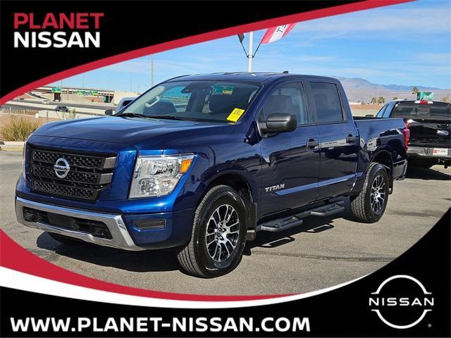 used 2022 Nissan Titan car, priced at $30,987