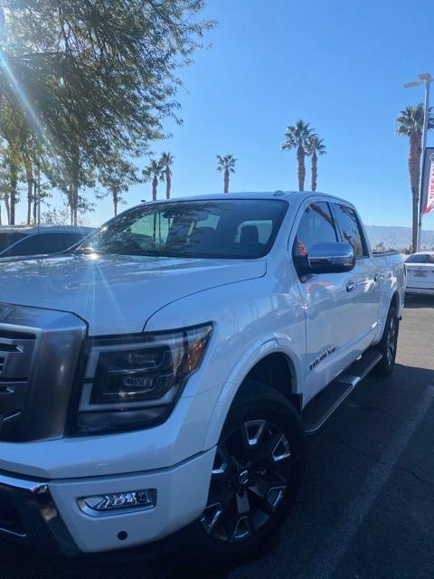 used 2020 Nissan Titan car, priced at $40,987