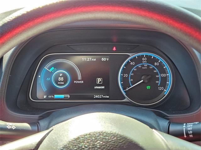 used 2024 Nissan Leaf car, priced at $14,987