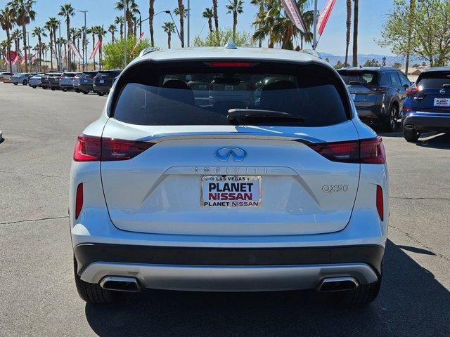used 2024 INFINITI QX50 car, priced at $35,987