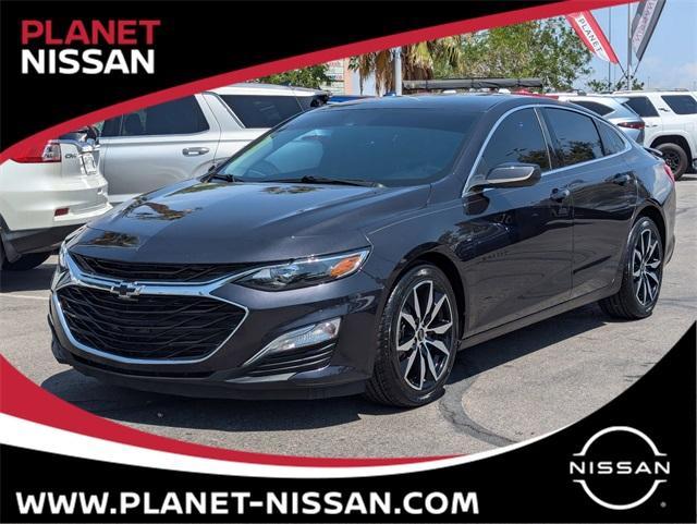 used 2022 Chevrolet Malibu car, priced at $20,587